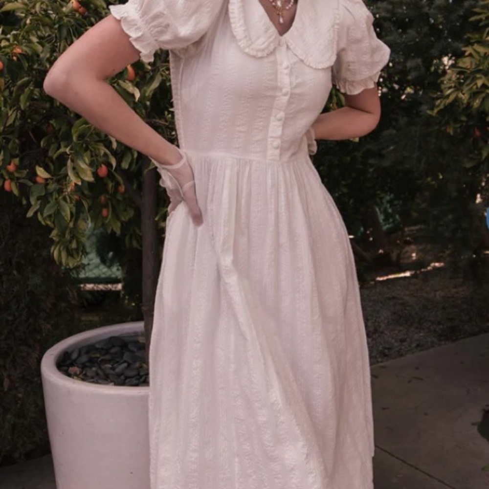 Jessakae Pyper dress in white
